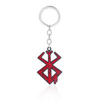 Berserk Style Alloy Geometric Pendant Necklace With Cartoon Elements For Collectors StyleC