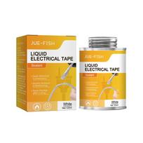 125ml Skysta elektros izoliacinė juosta Atspari vandeniui Izoliacinė danga Lanksti lipni priemonė laidams ir lustams Naudoti patalpose/lauke Greitai džiūstanti balta
