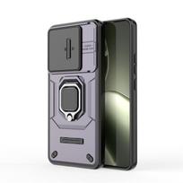 Lens Sliding Window Case For Xiaomi 14T Case For Xiaomi 14T Cover Armor Shockproof Holder Ring Magnetic Protect Mi 14T Pro Case For Xiaomi 14T Pro&Redmi 14C violetinė
