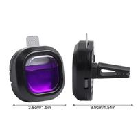Compact Size Car Air Freshener High Universality Fitment mėlyna