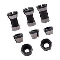 6/6.35/8mm HSS collet griebtuvo adapterio galvutės keitiklis frezavimo staklių spaustukas laikiklis įrankių priedai apdailos staklėms elektrinės