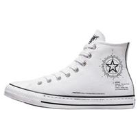 Converse All Star Patogūs Kasdieniai Aukštakulniai Drobės Batai Unisex Sportbačiai Balti Juodi A01587C 35 white