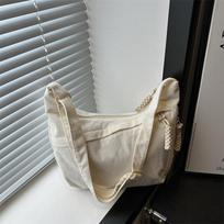 Spring new versatile shoulder bag travel messenger bag washed wrinkled nylon retro casual lightweight dumpling bag balta