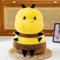 Maža bičių lėlė bičių lėlė miela miela pliušinis žaislas raminanti lėlė 25cm【0.12kg】