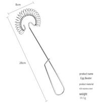 Stainless Steel Egg Yolk Separator with Long Handle - Creative Egg White Strainer Tool