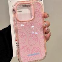 For IPhone16 for Apple Mobile Phone Case Premium Cross-body for Apple Mobile Phone Protective Case Cute Solid Color Cartoon Transparent For  iPhone 11