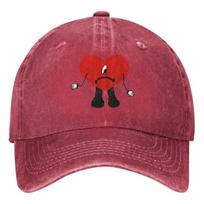 Bad Bunny Albumo Beisbolo Kepuraitė Puerto Riko Reperis Unisex Vyriška Apsauga Nuo Saulės Trucker Kepurė Vasarinė Laisvalaikio Kpop Rokas Beisbolo Kepurės One Size