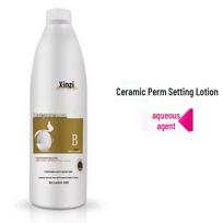 Silk Protein Ionic Perm Lotion: No. 1 & No. 2 Ceramic Softener & Setting Cream white