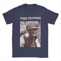 Men's The Smiths Meat Is Murder T Shirts 100% Cotton Clothing Novelty Short Sleeve Round Neck Tee Shirt Classic T-Shirts S tamsiai mėlyna spalva
