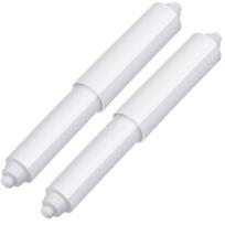 Plastikinis pakaitinis tualetinio popieriaus ritinėlio laikiklis Baltas ašies strypas Tualetas 2PCS