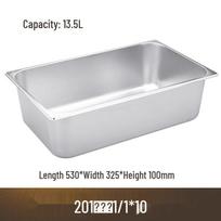 AVADEN Stainless Steel Rectangular Food Pan with Lid