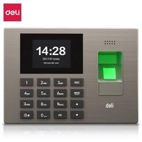 Deli Fingerprint Time Attendance Machine CN plug (adapter included)
