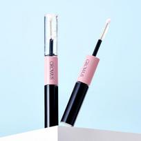 Growus Long-Lasting Clear & Tinting 2-in-1 Lash Serum – Conditioning Eyelash Serum & Natural Tint Care