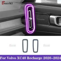 For Volvo XC40 Recharge -2024 Car interior Center console transparent TPU Paint protective film Anti scratch sticker LCD PPF Style A