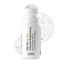 Cos-IQ Intimate Brightening Roll-On Serum For Underarms Inner Thighs Knees And Bikini Area With Alpha Arbutin Complex 40ml