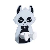 Wall Mounted Animal Wall Plug Plastic Power Cord Plug Bracket Creative Cartoon Plug Hanger  Kitchen Cat