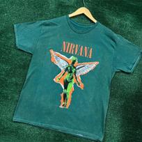 Nirvana In Utero Grunge Grupės Marškinėliai Dydis S5XL Suaugusiųjų Marškinėliai Juodi S5XL DO498 XXL blue