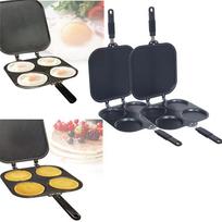 Pancake 4 Hole Nonstick Pan Egg Pancake Maker Baking Cake Mold Tools Kitchen