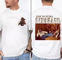 Dinosaur Hank Williams Bocephus Tour Shirt Outlaw Country Music Unisex Shirt XXXL