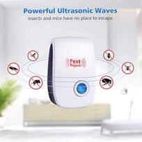 Plug In Ultrasonic Pest Repeller Non Toxic Safe Repels Mice Roaches Spiders For Home Kitchen Office Use
