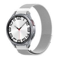 Metal strap For Samsung Galaxy watch 7/6/5/4 44mm 40mm Magnetic Bracelet Wristband Correa Galaxy Watch 6 Classic 46mm 47mm Belt Galaxy Watch 7-6-5-4 sidabras