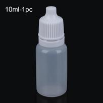 5/10/15/20/50/100ml Empty Plastic Squeeze Bottle Eye Dropper Liquid Sample Bottle Eye Drops Leak Proof Reuse Glue Applicator