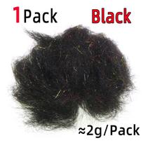 2g/Pack Fine Fibers Nymph Flash Dub Fly Tying Material For Scuds Nymphs Shrimps Body and Trout Bass Salmon Fly Fishing Lure
