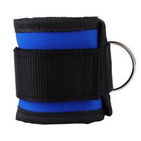 Ankle Straps Leg Strength Training Weight bearing Power Strap Foot Ring For Fitness (Blue) mėlyna