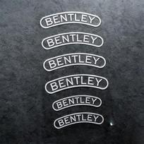 1 rinkinys B-Bentley-Y Stabdžių suportų lipdukas Automobilio logotipas Stabdžių dekoratyvinis lipdukas Bentley Flying Spur Continental GT Bentayga Mulsanne