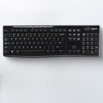 Logitech K270 Wireless Full-Size Office Keyboard juoda spalva