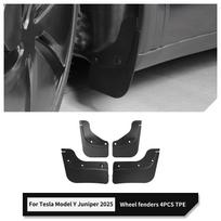 for Tesla Model Y Juniper/Launch 2026 Car Mud Fenders Car Modification Accessories Front And Rear Wheel Fenders 4Pcs/set