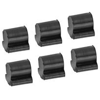 7Pcs Horn Piston Rubber Pad Noise Resistant Rotary Valve for Euphonic Tuba with Pile Small