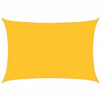 vidaXL Uždanga nuo saulės, geltonos spalvos, 3x4m, HDPE, 160g/m²