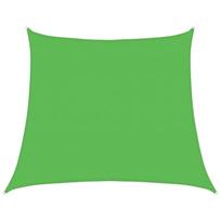 vidaXL Saulės skėtis, burė, 160 g/m², trapecijos formos, šviesiai žalia, 4/5x4 m, HDPE