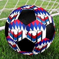 1pc Olympique Lyonnais Soccer Ball Size 5 Indoor Soccer Ball Fashion Colorful Backyard Game - Great For Sports Fans Gift HE88