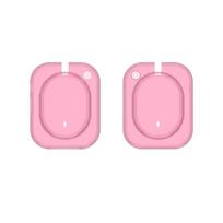 1Pair Anti Scratch EarPads Cover for Nothing Headphone (a) Headphone Accessories skaidri rausva spalva