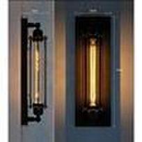 LED sieninis šviestuvas patalpoms Dekoratyvinis šviestuvas Sieninis šviestuvas Vintažinis geležies Edison Vintažinis fleitos formos sieninis šviestuvas Prašmatnus sconce LED Greitas pristatymas Middle 20