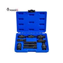 Podofo 10pcs Universal Motorcycle ATV Moped Flywheel Puller Set Motorcycle Repair Tool Wholesale OEM ODM