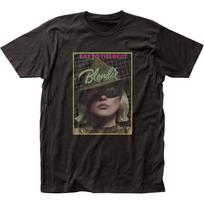 Blondie Eat To The Beat T-shirt Mens Rock and Roll Music Band Tee New Black XXL