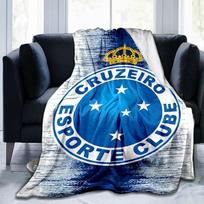 Cru-zeiro Esporte Club Crest Printed Throws Blanket Soft Flannel Blankets for Couch Bed Gifts for Men Women Picnic blanket Christmas gifts 75x90cm