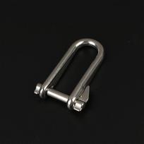 Super Strong Stainless Steel Long Swivel Pin Safety Lock Shackle Joint Link Keychain Surf Ski Boat Marine Diy Hardware B 6mm