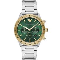 Emporio Armani AR11454 Chronograph Green Dial Men’s Watch 43mm