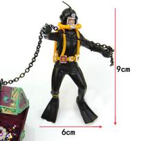 Air Action Diver Hunter Treasure Chest Decor Aquarium Decoration Underwater Landscape Ornaments black