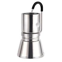 Camping Moka Pot Espresso Maker Coffee Distiller Maker Stainless Steel Moka Pot Coffee Maker for Outdoor Camping Accessories sidabras