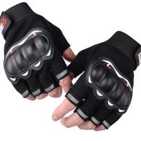 Racing motorcycle gloves half finger summer riding gloves men's and women's touch screen breathable anti-drop knight long finger electric average size