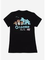 Animal Crossing: New Horizons Juniors Nook Inc. Black T-Shirt 2XL