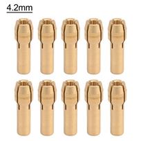 Rotary Tool Chucks Brass Chucks Adapter Mini Drill Collet Chuck 4.2mm