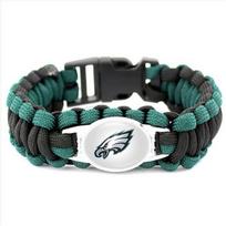 Handwoven Men's NFL Paracord Bracelet - 32 Team Options for European & American Athletes