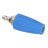Aukšto slėgio plovimo antgalis 1/4 colio greitoji jungtis Slėgio plovimo įrenginys 4000 PSI Valymo besisukantis antgalis 045 skylė blue