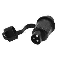 3 Pin Trailer Plug and 3 Pin Trailer Socket 12V 3-Pin Waterproof Tractor Aviation Wire Connector Electrical 1